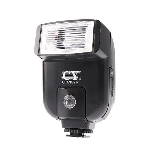 Hersmay CY-20 Flash Speedlite universel avec port de synchronisation pour appareil photo numérique Nikon Canon Panasonic Olympus Pentax Alpha Flash Light