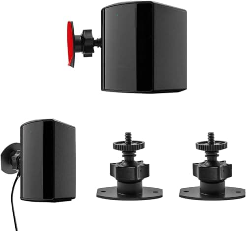 Globular Cluster Support Mural pour Mini trépied à vis 1/4 pour Valve Index/HTC Vive/Vive Pro - Équipé d'un adhésif Double Face Puissant et d'un Jeu de vis