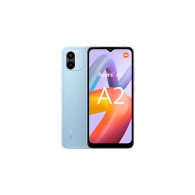 Xiaomi REDMI A2 2/32GO Bleu, Ecran de 6.5'', Smartphone Débloqué, Batterie mAh 5000, Mémoire ROM 32 GO,RAM 2 GO, Android 13, Processeur MediaTek Helio G36