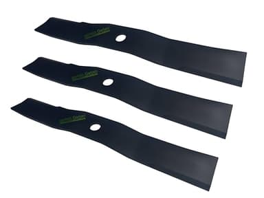 perfektGarten Lot de 3 lames de tondeuse à gazon de 47,5 cm compatibles avec Kubota B2350 BX22 23 G2160 TG1860 ZD221 K5351-34330