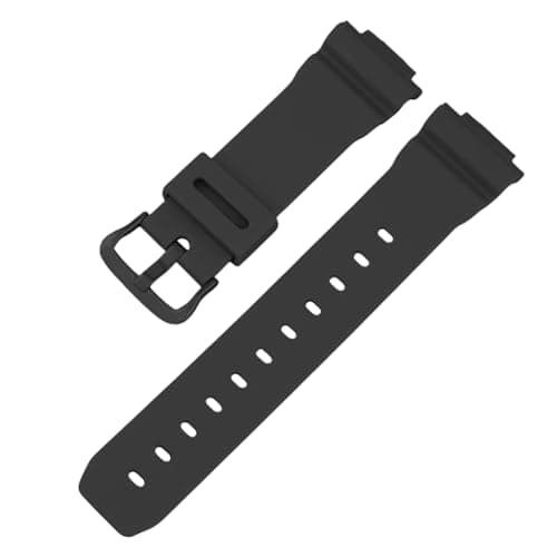 Tyogeephy Rubber TPU Bracelet de Montre de Remplacement en résine Naturelle pour Montre pour Homme - Compatible avec modèles G-Shock GBD-800 GBA-800 GMA-B800 810 GBD-800 GA-800 DW-6900/5610