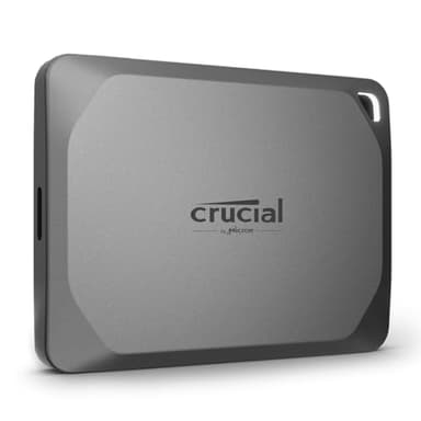 Crucial X9 Pro 1To Disque SSD Externe Portable, Jusqu’à 1050Mo/s en lecture et en écriture, Résistance à l’eau et à la poussière IP55, USB-C 3.2 - CT1000X9PROSSD902