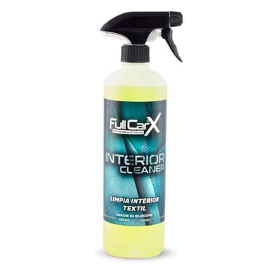 FULLCARX Interior Cleaner 750ml Nettoyant Tissu Voiture, Enlève les Taches, Puissant pour Sièges Revêtement Textile Cuir, Arôme Frais Neutralise les Odeurs, Produit Nettoyage Detailing Professionnel