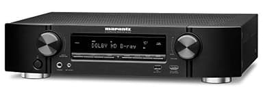 Marantz NR1510 Récepteur AV 5.2 canaux, amplificateur HiFi, HEOS Multiroom, Streaming de Musique, AirPlay 2, Bluetooth, Wi-FI, 6 entrées HDMI, Compatible Alexa - Noir