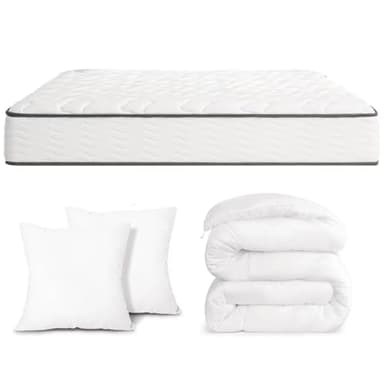 Luxirest Matelas 160x200,Ensemble Matelas et Couette et Oreiller,Matelas 2 Personnes 15cm Épaisseur(Pack Matelas 160x200cm)