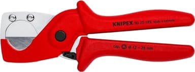 KNIPEX Coupe-tubes pour les tubes multicouche et en plastique en plastique renforcé de fibres de verre 12 - 25 mm 90 25 185