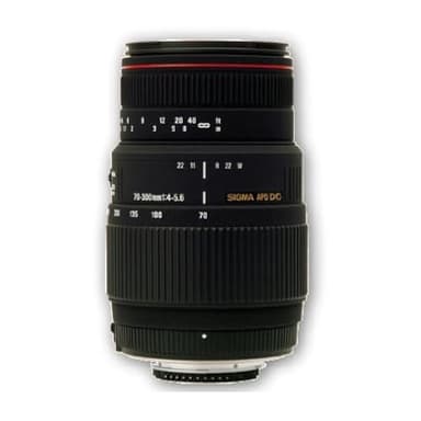Sigma 70 300 mm / F 4,0 5,6 APO /DG/DL/MACRO/SUPER II Objectifs 70 mm