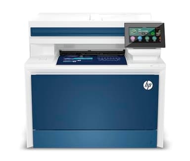 HP Color LaserJet Pro 4302dw Imprimante multifonction Laser couleur (Photocopie, Scan, Impression, A4, Recto/Verso automatique, WiFi, Chargeur automatique de documents), Bleu