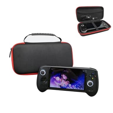 CBDYWVR Étui Rigide en EVA pour Console de Jeu RG556 - Rétro - Étui de Transport Rigide pour Console de Jeu RG556 5,48" Android Retro - Sac de Rangement de Voyage pour Anbernic rg556 - Noir