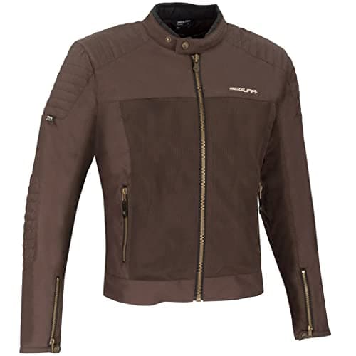 Segura Blouson moto OSKAR Marron, Marron, S