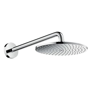 hansgrohe Raindance S Douche de tête 240 1 jet PowderRain avec bras de douche, chromé, 27607000