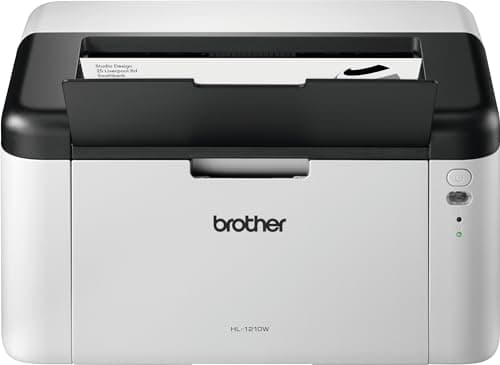 Brother HL-1210W Imprimante Laser - Compacte et Élégante - Monochrome - Haute Qualité - A4 - Iprint&Scan