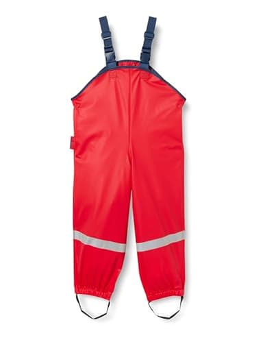 Playshoes Mixte Regenlatzhose Pantalon De Pluie, Rouge (Red), 104 EU