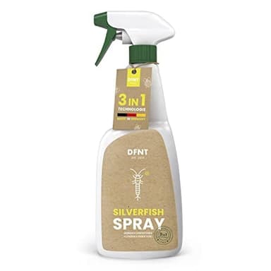 DFNT Spray Anti Poisson d'Argent - 500 ml de Produit Biodégradable contre Poissons d’Argent - Alternative aux Piege Poissons d Argent