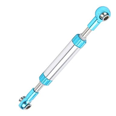 Avant Arrière RC, Alliage D'aluminium, Outils et Matériel de Construction de Passe-temps RC Tendeurs et Pro-Links Biellette de Direction Servo Réglable Adaptée pour Chenille Axial SCX10(80-86mm)
