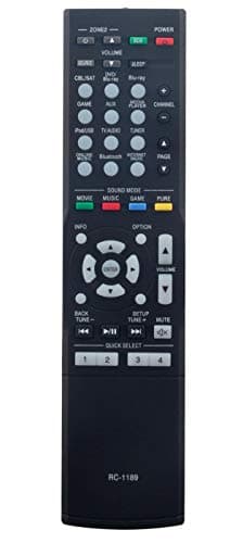 ALLIMITY RC-1189 Télécommande Remplacer pour Denon AV Receiver AVR-X1100W AVR-X1200W AVR-X1300W