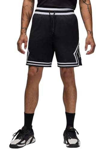 NIKE HF9910-010 Jordan Sport Shorts Homme Black/White Taille L