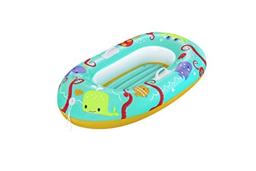 Bestway Bateau Gonflable pour Bébé Happy Crustacean 1,19 m