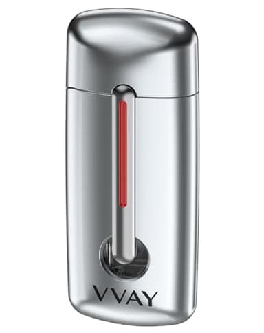 VVAY Briquet Tempête Gaz Rechargeable, Gaz Non Inclus
