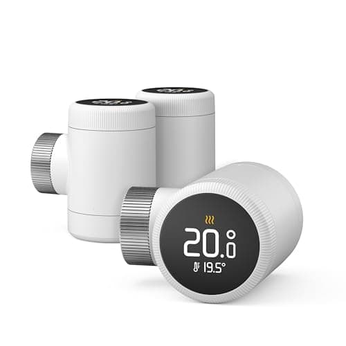 tado° Smart Thermostat X en lot de trois, gestion du radiateur via une application et une enceinte connectée (Alexa, Siri, Google Assistant), installation DIY, pas compatible avec tado° V3+