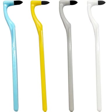4 Piéces Éliminateur de Tartre, Detartreur Dentaire, Kit Detartrage Dentaire, Polisseur Dentaire, Détachant Gomme Des Dents, Brosse Dent Soins Outils pour Enlever Les Plaque et le Tartre