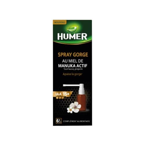 Humer Spray Gorge au Miel de Manuka Actif 20 ml