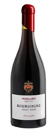 Moillard - Pinot Noir, Vin rouge de Bourgogne, élevé en fûts de chêne (1 x 0,75L)