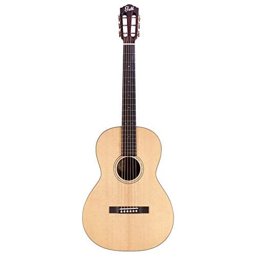 Guild Guitars P-240 Guitare acoustique Parlor Memoir 12 frettes, naturel, dessus solide, collection Westerly