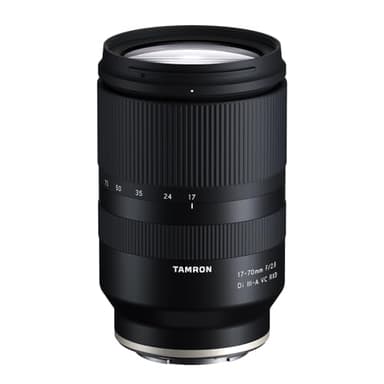 TAMRON Objectif zoom 17-70 mm F/2,8 Di III-A VC RXD pour appareils photo hybrides APS-C - pour Sony E-mount