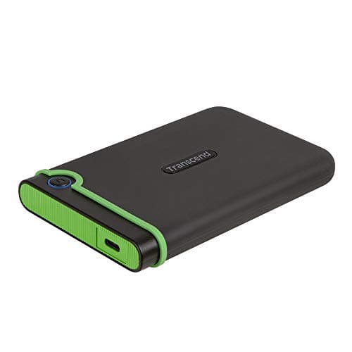 Transcend 2 To StoreJet 25 M3C - 2.5" Disque dur externe Anti-choc - Double connectique Type A et Type C - TS2TSJ25M3C