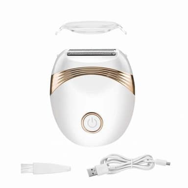 Tiardey Rasoir électrique pour Femme,Tondeuse Bikini,épilateur Humide et Sec pour Jambes,Corps,Visage, aisselles et pubien,Portable,Rechargeable par USB