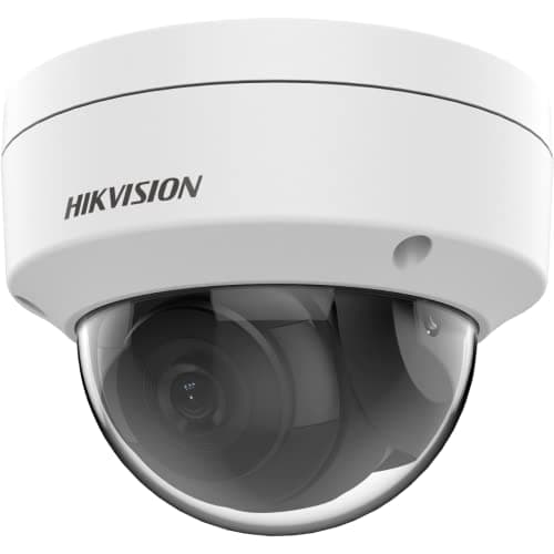Hikvision Caméra de surveillance dôme DS-2CD1123G2-I (4 mm) (O-STD) avec 2 mégapixels, éclairage jusqu'à 30 m, caméra de surveillance professionnelle