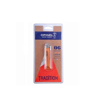Couteau N°6 lame en acier carbone