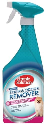 Simple Solution Tache d’Animal de Compagnie et démaquillant d’Odeur | Nettoyeur enzymatique avec Alimentation de Nettoyage Pro-| Brise de Printemps