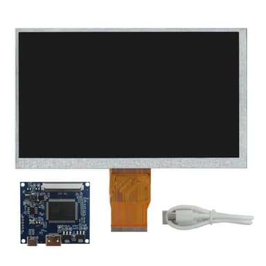 7 pouces IPS universel DIY portable LCD écran Drive Control Board PC ordinateur écran auxiliaire Raspberry Pi orange Pi Banana Pi moniteur