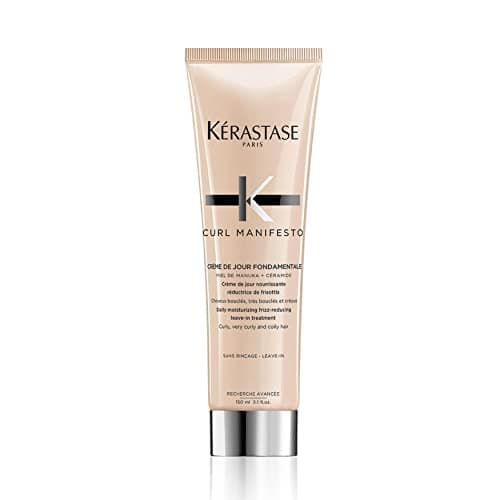 KÉRASTASE Curl Manifesto - Crème de Jour Fondamentale - Soin Capillaire Anti-Frisottis - Nourrit & Définit - Miel de Manuka & Céramides - Cheveux Bouclés - Frisés & Crépus - 150 ml
