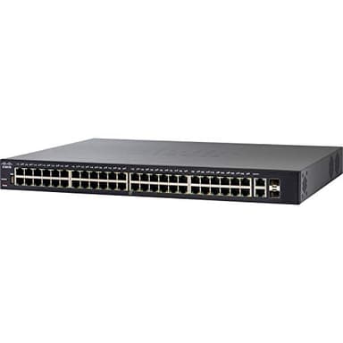 Cisco Commutateur intelligent Gigabit SG250-50P 50 ports (48 ports Gigabit PoE et 2 ports Gigabit cuivre/SFP) (SG250-50P-K9-EU)