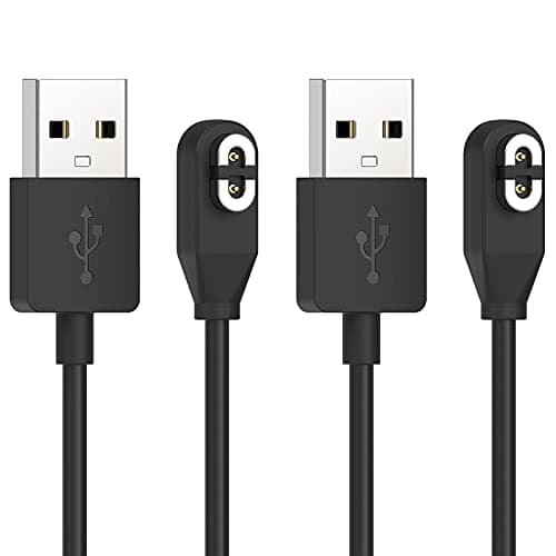 Lot de 2 Câbles de Chargeur Compatible avec AfterShokz Aeropex AS800&OpenComm ASC100SG&Shokz OpenRun Pro, Cordon de Chargeur USB Magnétique pour AfterShokz Écouteurs à Conduction Osseuse