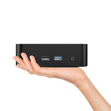 TRIGKEY Key-N95 Mini PC, 12th Gen Intel Alder Lake-N95(jusqu'à 3,40 GHz) Mini Ordinateur De Bureau 11 Pro, 8G DDR4 256G M.2 2280 SSD Business Mini PC/ Dual HDMI/LAN*1/WiFi 5/BT 5.0/USB 3.2*3/USB2.0*3