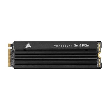 Corsair MP600 Pro LPX 2TB M.2 NVMe PCIe x4 Gen4 SSD Disque SSD - Optimisé pour La PS5 (Jusqu’à 7,100MB/sec Lecture Séquentielle Ultrarapides Allant, 6,800MB/sec D’écriture ) Noir