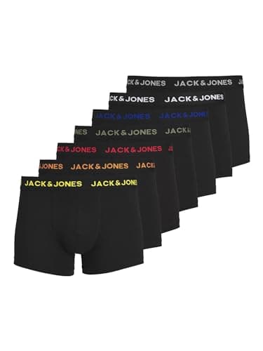 JACK & JONES Boxers Pack de 7 Boxers Black m Black m