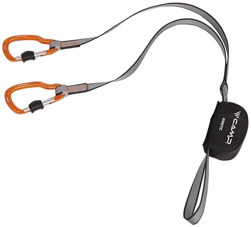 C.A.M.P. Mixte Kinetic - Set Ferrata, Gris/Noir/Orange, Taille Unique EU