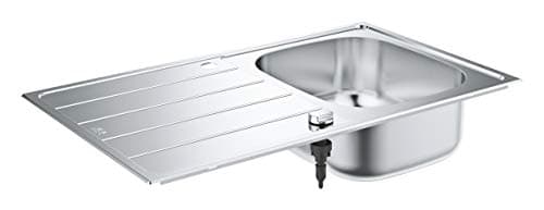 GROHE Evier en acier inoxydable K200 860 x 500 mm Inox 31552SD1 (Import Allemagne)