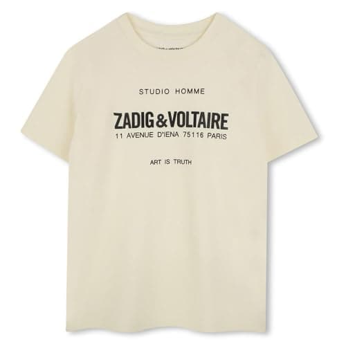 Zadig & Voltaire X60372 Short Sleeve T-Shirt 10 Years