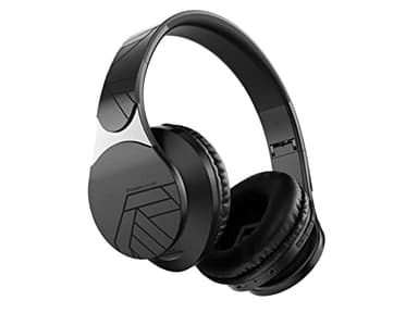 PowerLocus Edge Casque Bluetooth sans Fil, Casque sans Fil sur l'oreille, Hi-FI Stéréo, Micro SD/TF, Écouteurs avec Microphone Intégré et Pliables avec Etui pour iPhone/Samsung/TV/PC (Noir)
