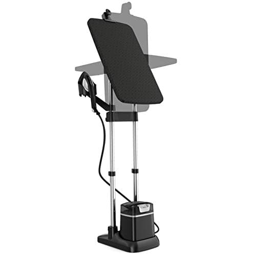 Calor Ixeo+ Défroisseur tout-en-un, Planche Smart Board intégrée 3 positions, Fer vapeur, Défroisseur, Technologie Twin Boiler, Pression de la pompe 5 bars, Ultra-léger QT1510C0