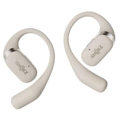 Shokz OpenFit Écouteurs sans Fil Crochets Auriculaires Appels/Musique/Sport/Au Quotidien Bluetooth Blanc