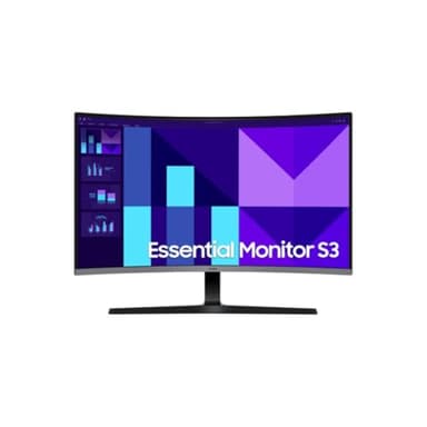 Samsung ECRAN 32" S32D396G Noir 1920x1080 VA 16:9 3000:1 4ms 250cd/m² 100Hz Incurvé 1500R Haut parleurs HDMI Mode Anti-Scintillement Pied Inclinable