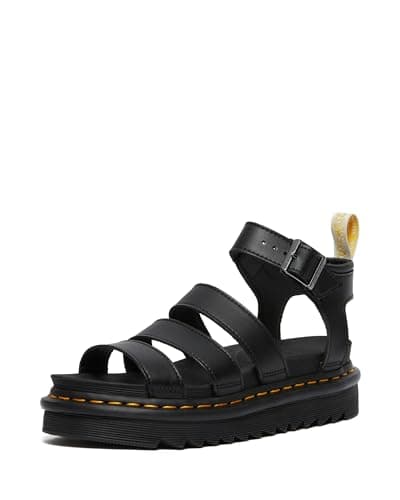 Dr. Martens Femme V Blaire Sandales Bout Ouvert, Noir (Black 001), 39 EU