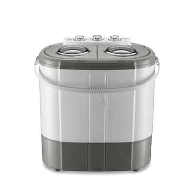 Wiltec Mini machine à laver et sèche-linge – 60 x 36 x 60 cm – Capacité de lavage de 3 kg/d’essorage de 2 kg – 230/135 W – Lave-linge robuste pour camping, voyage, déplacement